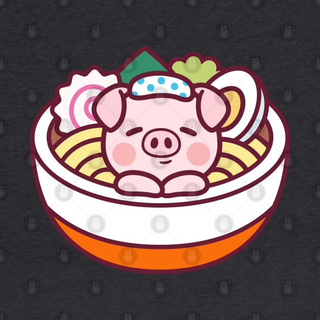 Tonkotsu Ramen Kawaii by kudasai